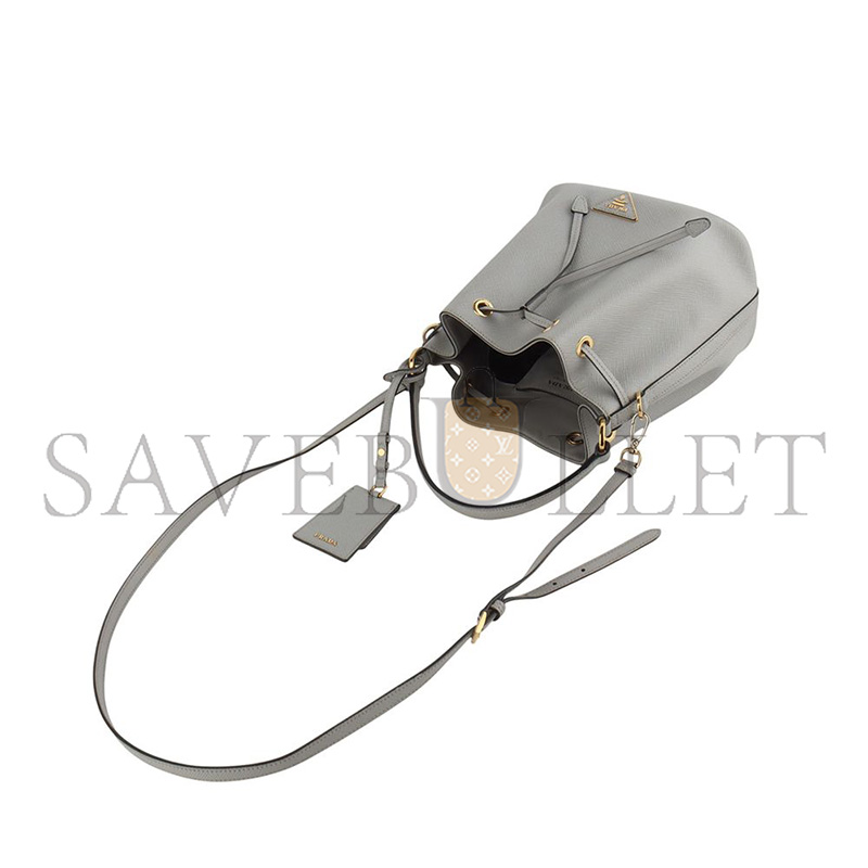 PRADA SAFFIANO TOP HANDLE BUCKET BAG 1BZ032 (23*22*14cm)